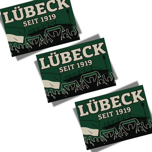 Aufkleber "Lübeck"