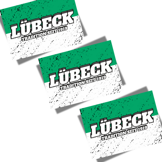 Aufkleber "Lübeck Tradition seit 1919"