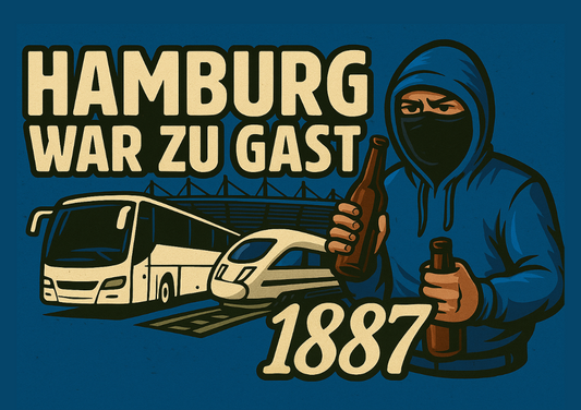 Aufkleber "Hamburg war zu Gast!"