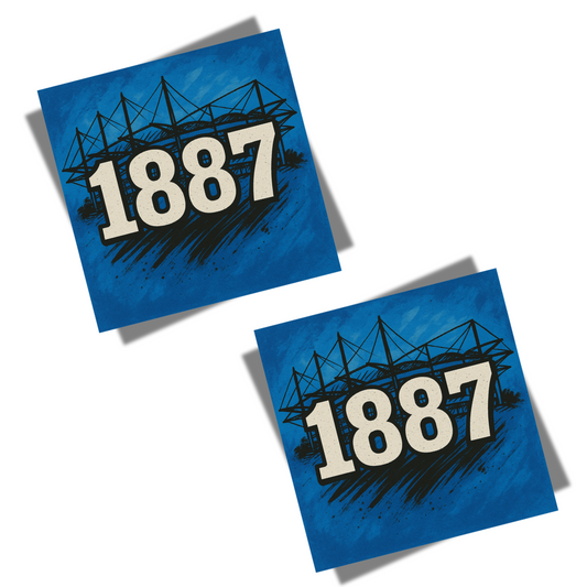Aufkleber "1887 Stadion"