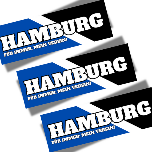 Aufkleber "Für immer Hamburg"